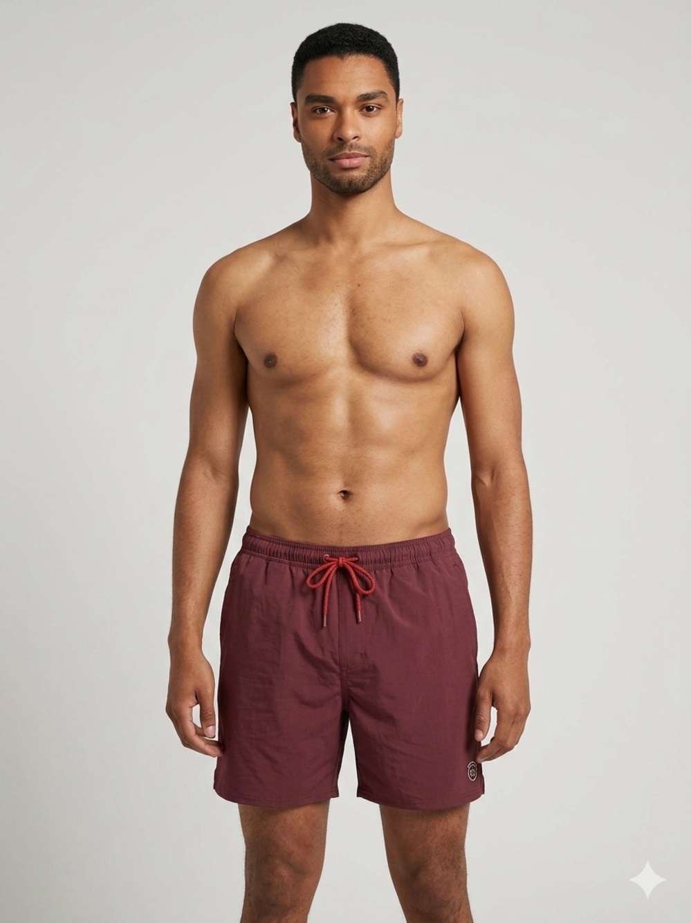 Men's Maroon Drawstring Athletic Shorts. Size XXXL.  New with tags